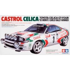 Tamiya 124 Castrol Toyota Celica GTFour 1993 MonteCarlo Rally Winner