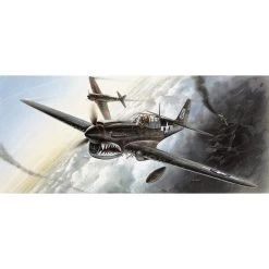 Academy 12465 1/72 P40M/N Warhawk Plastic Model Kit With Australian Decals