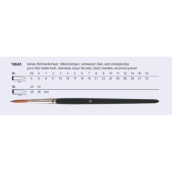 Fine Hair Hobby Brush 6