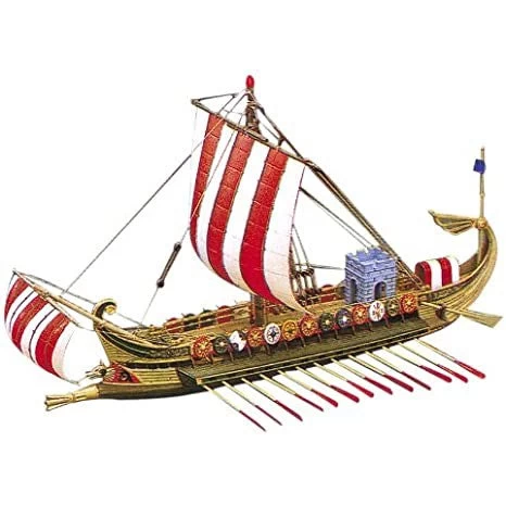 Academy 14207 1/72 Roman Warship Circa B.C 50 Plastic Model Kit - Image 3