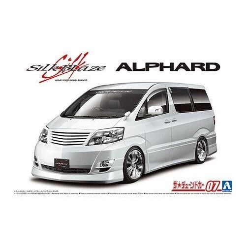 Aoshima 1/24 SILK BLAZE MNH/ANH10/15W ALPHARD 05 TOYOTA