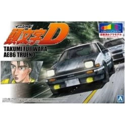 Aoshima 1/24 INITIAL D FUJIWARA TAKUMI AE86 TRUENO PROJECT D Ver.
