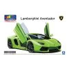 Aoshima 1/24 11 Lamborghini Aventador Green