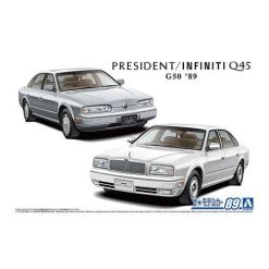 Aoshima 1/24 NISSAN G50 PRESIDENT/INFINITI Q45 89