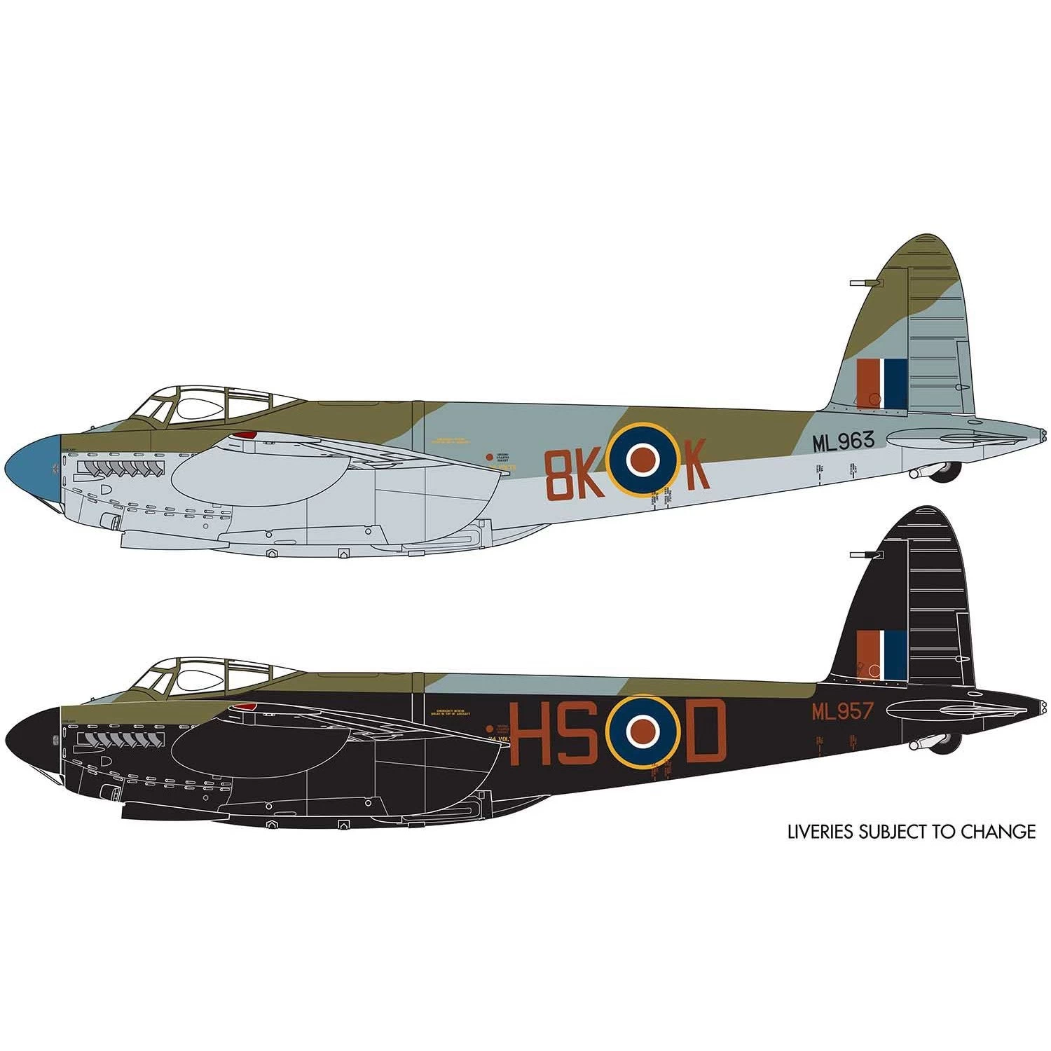 Airfix 1/72 De Havilland Mosquito - Image 2