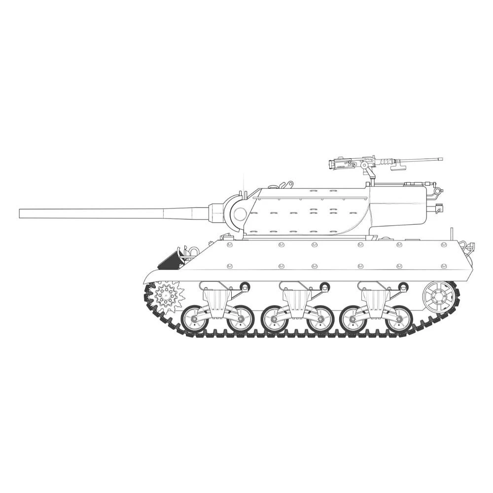 Airfix 135 M36/M36B2 Battle Of The Bulge - Image 3