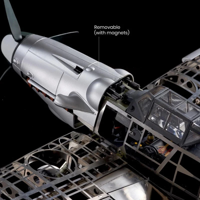 Artesania 20356 1/16 Messerschmitt Bf109 Metal Model - Image 7