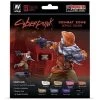 Vallejo 72307 Game Colour Cyberpunk Combat Zone 8 Colour Acrylic Paint Set W/ Nemo Miniature