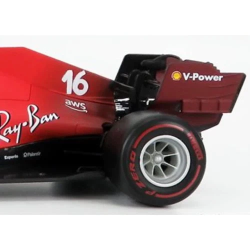Bburago 1/18 Ferrari Racing 2021 F1 SF21 Charles Leclerc - Image 8