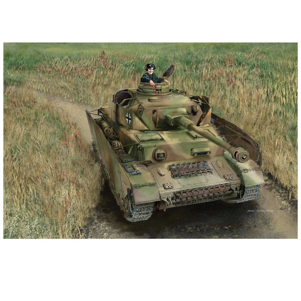 Dragon 6951 1/35 Bergepanzer IV / Pz.IV H 2 In 1 Plastic Model Kit - Image 2