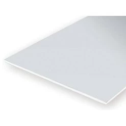 Evergreen 9006 Clear Polystyrene Sheet 0.010 X 6 X 12 / 0.25mm X 15cm X 30cm