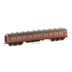 HO MAL 614 12 Wheeler Sleeper Car - Indian Red