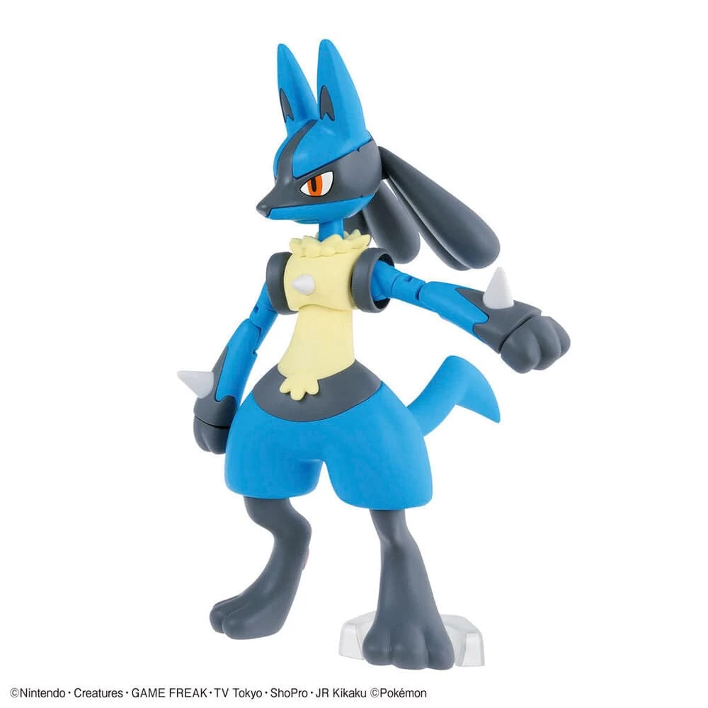 Pokemon Model Kit RIOLU And LUCARIO - Image 7