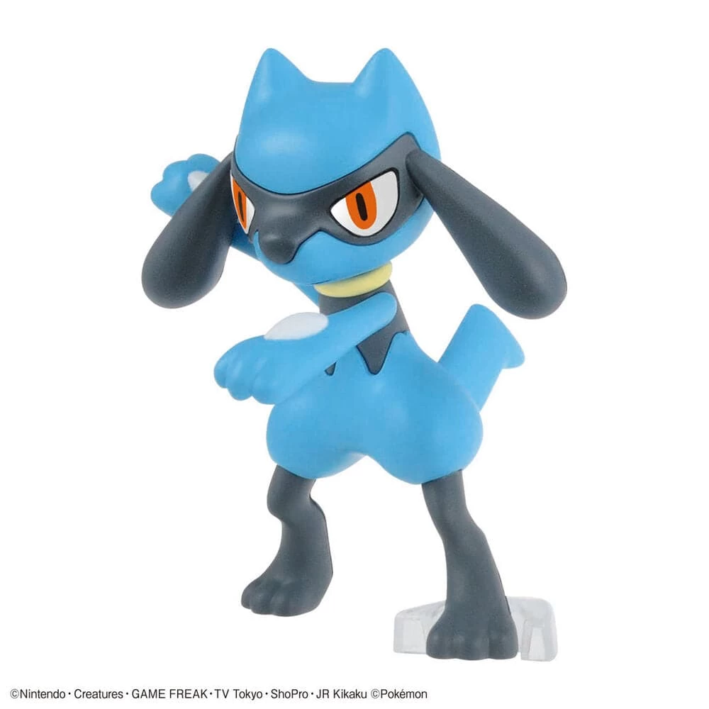 Pokemon Model Kit RIOLU And LUCARIO - Image 6