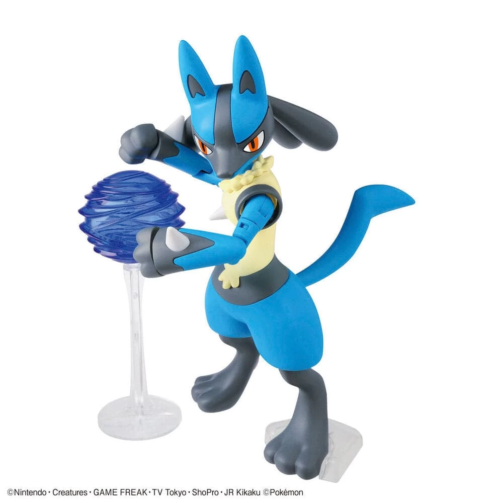 Pokemon Model Kit RIOLU And LUCARIO - Image 4