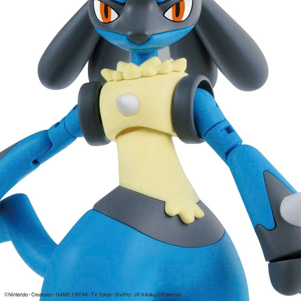Pokemon Model Kit RIOLU And LUCARIO - Image 3