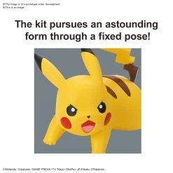Pokemon Model Kit Quick!! 03 PIKACHUBATTLE POSE
