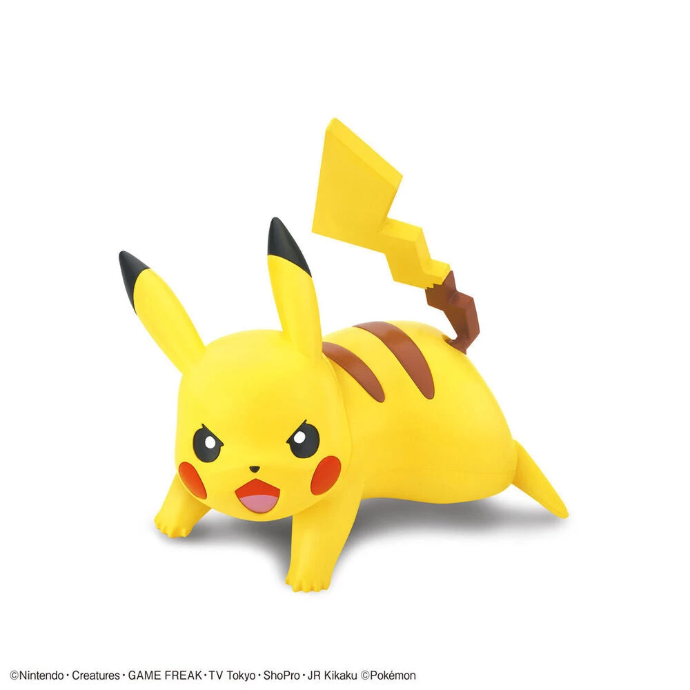Pokemon Model Kit Quick!! 03 PIKACHUBATTLE POSE - Image 2