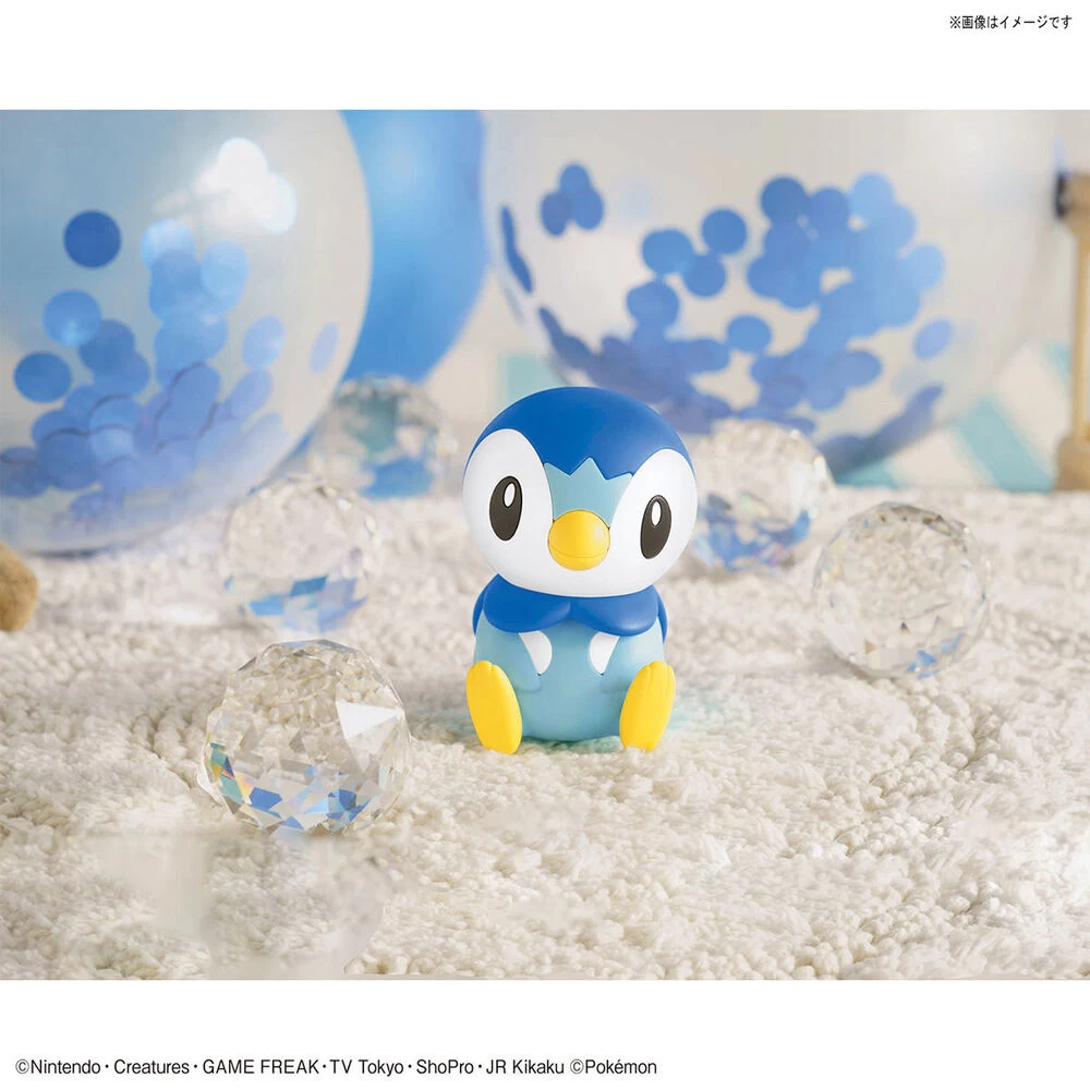 Pokemon Model Kit Quick!! 06 PIPLUP - Image 6