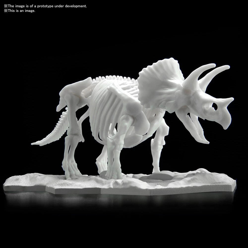 Bandai DINOSAUR MODEL KIT LIMEX SKELETON Triceratops