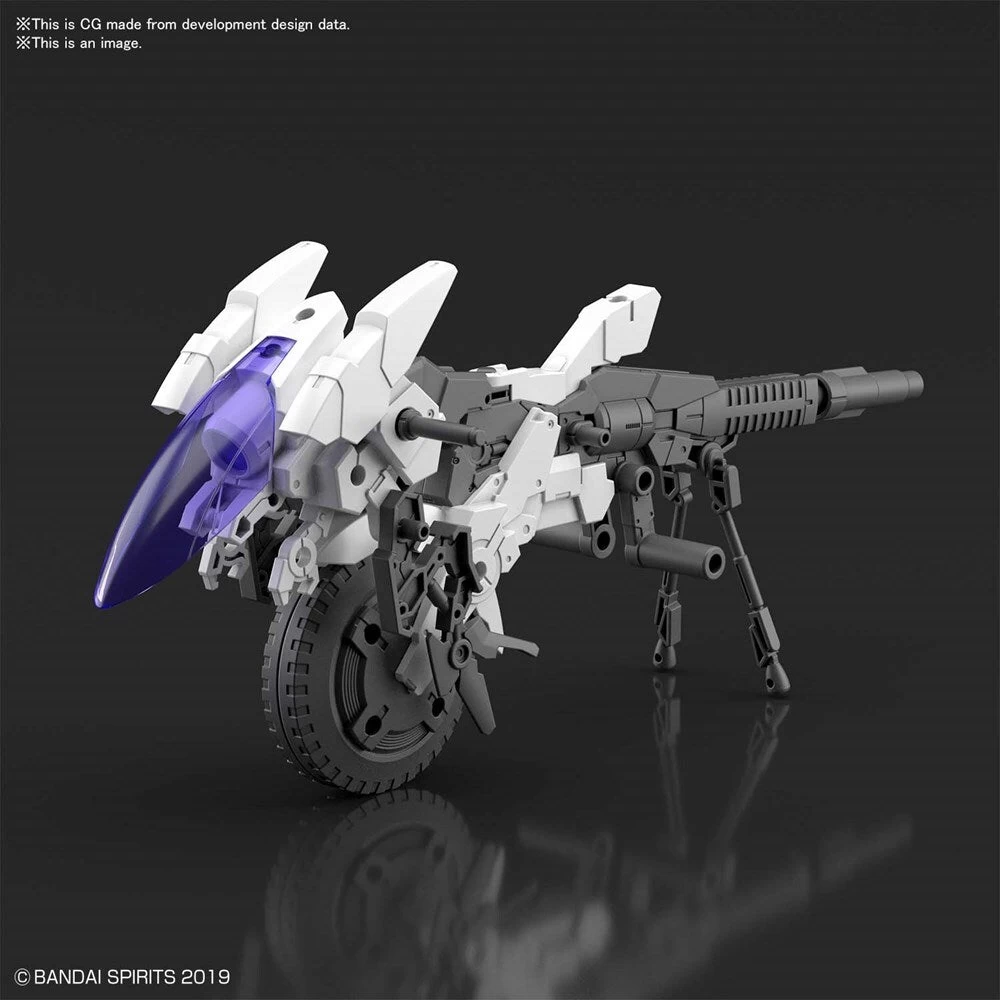 Bandai 30MM 1/144 Extended Armament VehIcle CANNON BIKE Ver. - Image 2