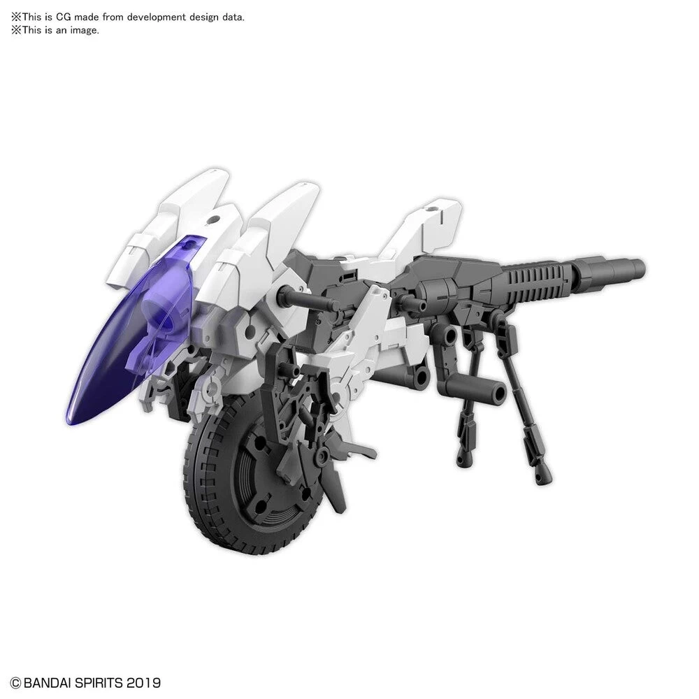 Bandai 30MM 1/144 Extended Armament VehIcle CANNON BIKE Ver. - Image 3