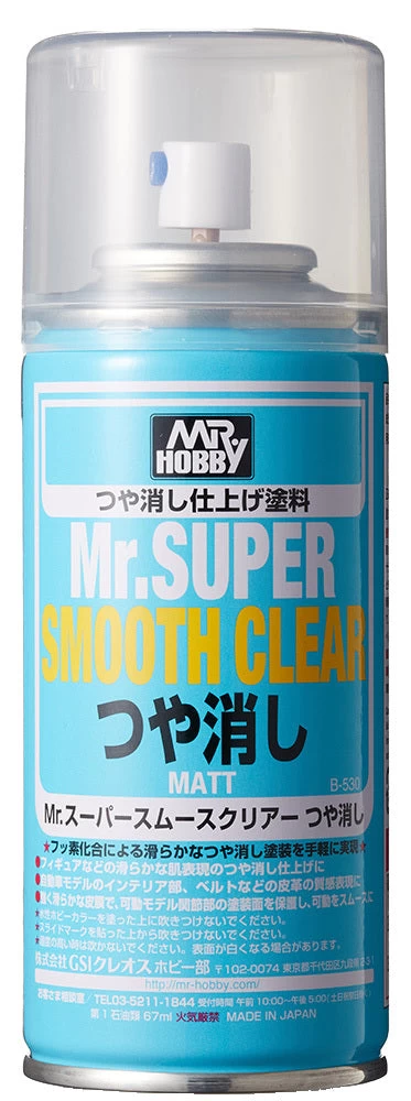 Mr. Hobby Mr Super Smooth Clear Flat 170ml Spray