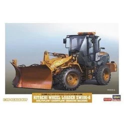 Hasegawa 1/35 HITACHI WHEEL LOADER ZW1006 MULTIPLOW SNOWPLOW WORKING MACHINE