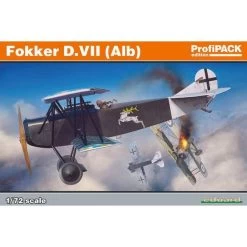 Eduard 70134 1/72 Fokker D. VII Alb Plastic Model Kit