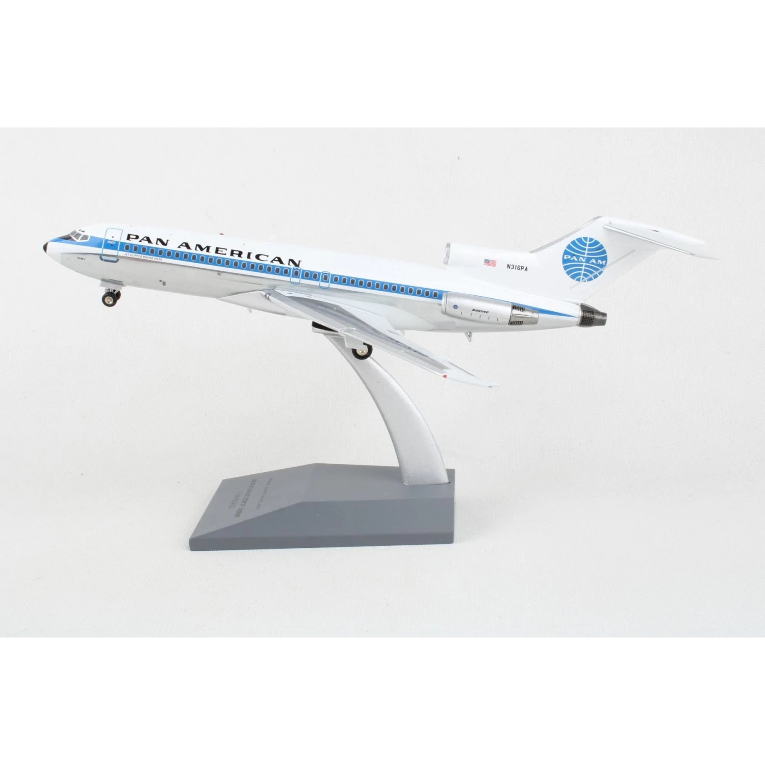 1/200 Pan American Boeing 727-100 N316PA - Image 4