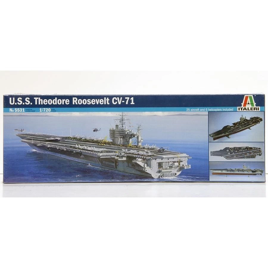 Italeri 1720 USS Theodore Roosevelt CV71