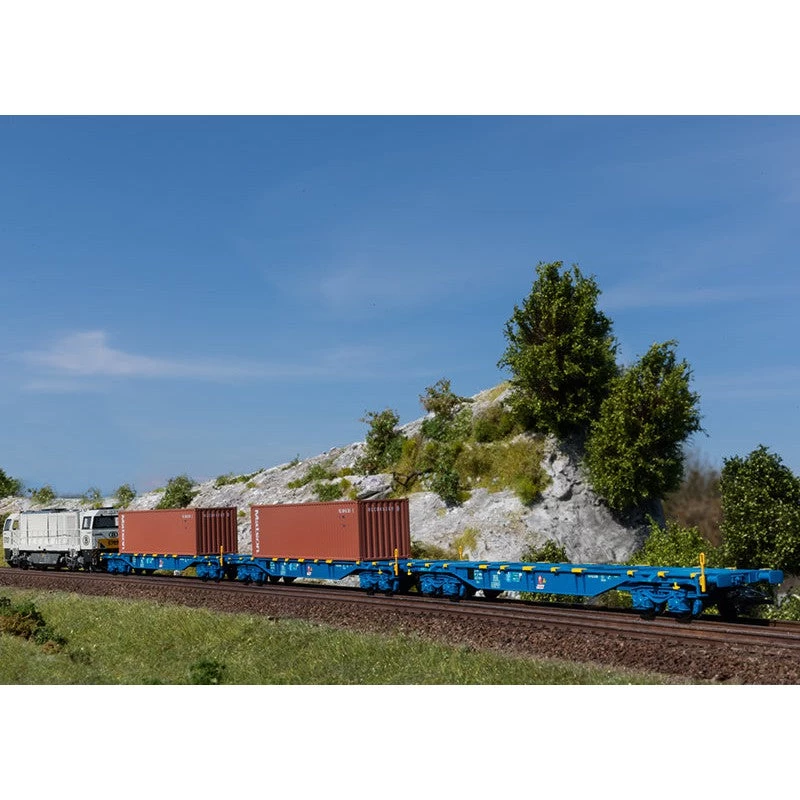 HO Sgnss Container Transport Car - Image 3