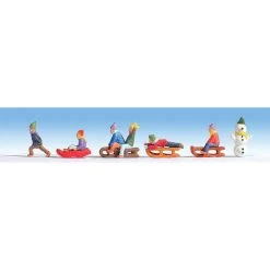 HO Children In The Snow