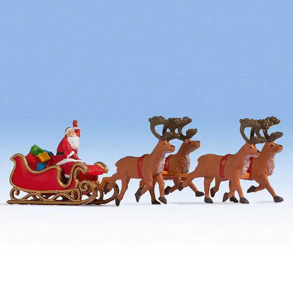 HO Santa Claus With Sleigh - Image 3