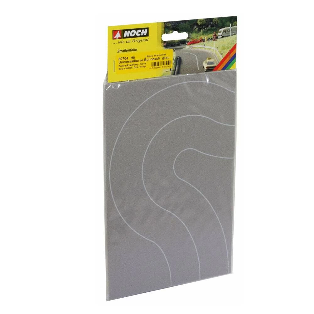 HO Federal Road Curve Grey - Image 2
