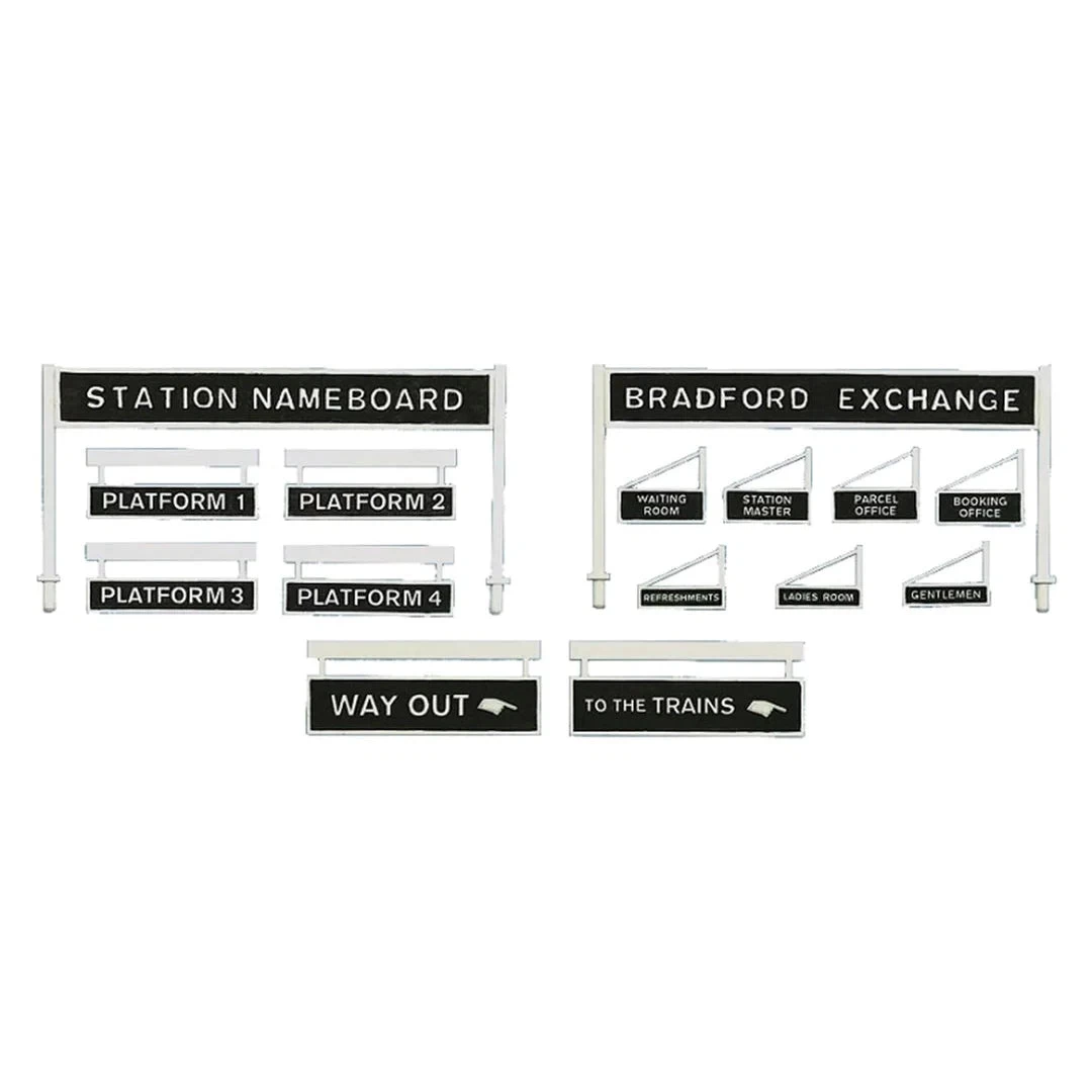 Peco MODELSCENE PLATFORM SIGNAGE - Image 3