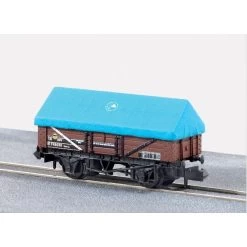 Peco N 5 Plank China Clay Hood Wagon