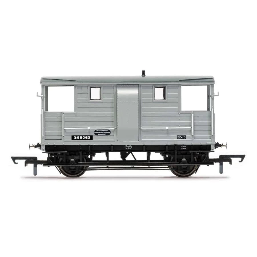 Hornby OO BR 24T Diag. 1543 Goods Brake Van S55063 Era 4