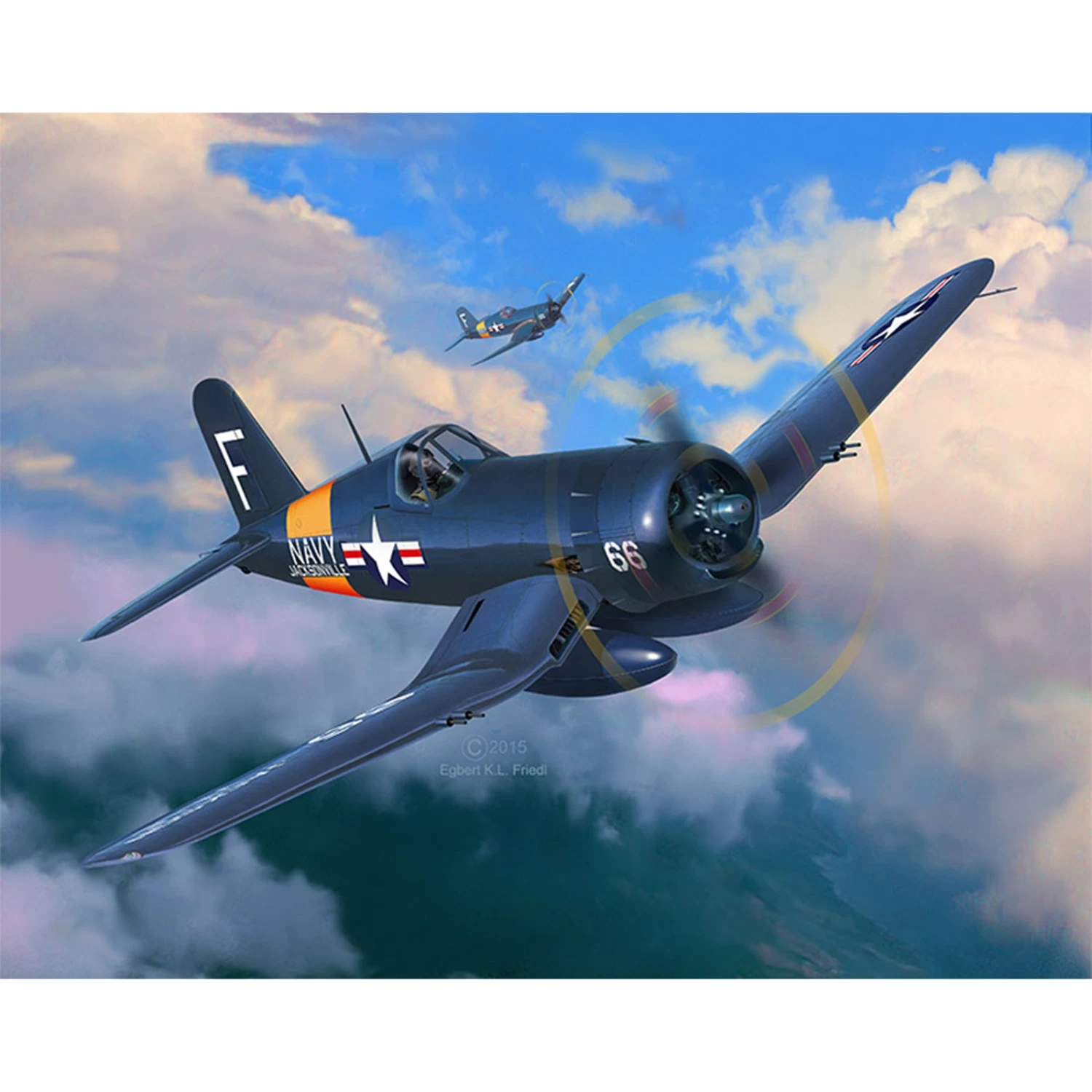 Revell 1/72 F4U4 Corsair Model Set - Image 2