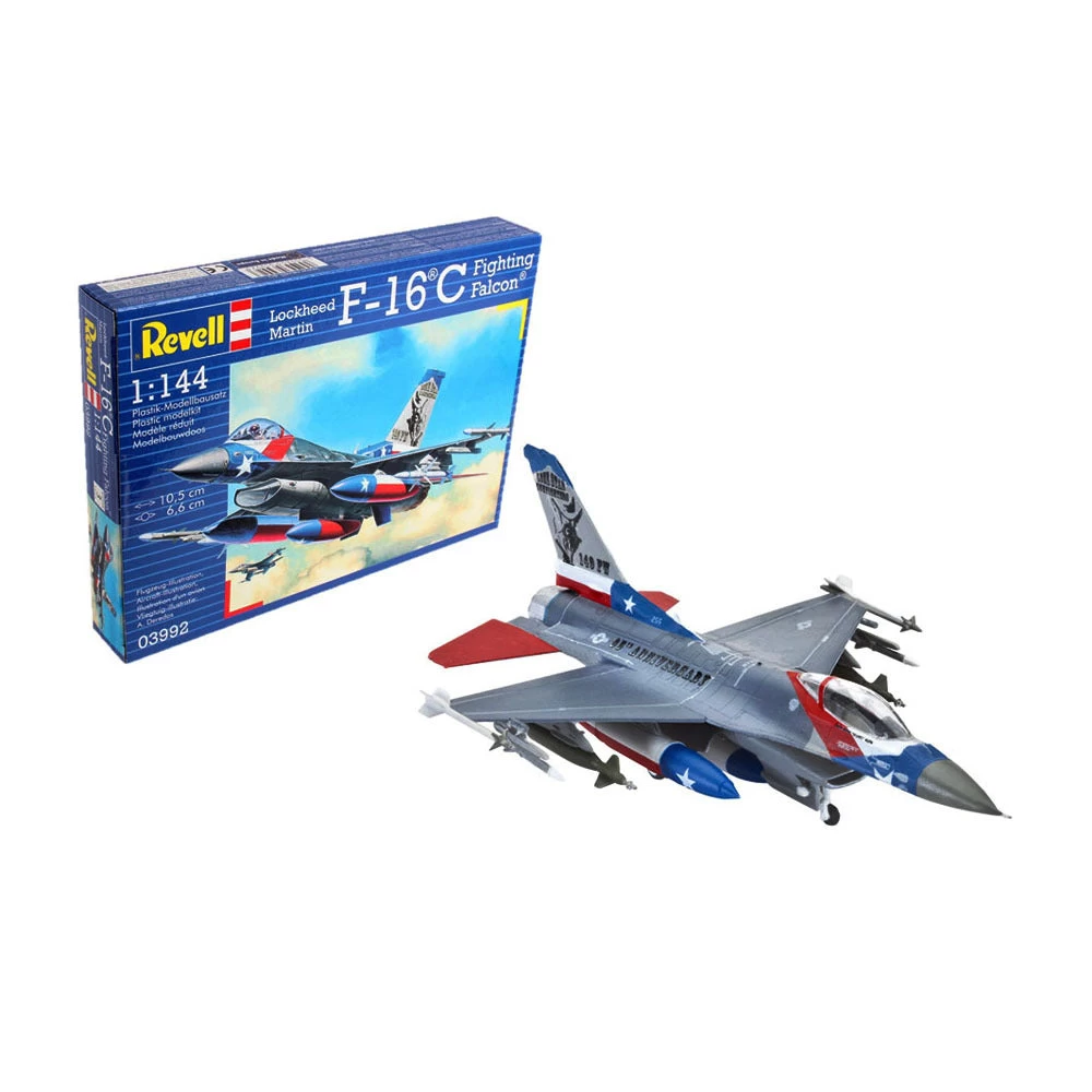 Revell 1/144 Lockheed Martin F16C Fighting Model Set - Image 3