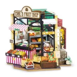 Robotime DIY Mini House Carl's Fruit Shop