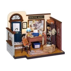 Robotime DIY Mini House Detective Agency