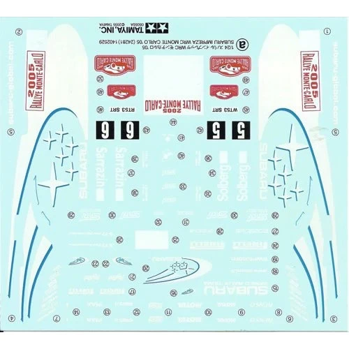 Tamiya 1/24 Subaru Impreza WRC Monte Carlo 2005 - Image 6