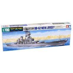 Tamiya 1/700 Waterline Series US Navy Battleship BB62 New Jersey