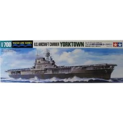 Tamiya 1/700 Waterline Series US Aircraft Carrier CV5 Yorktown