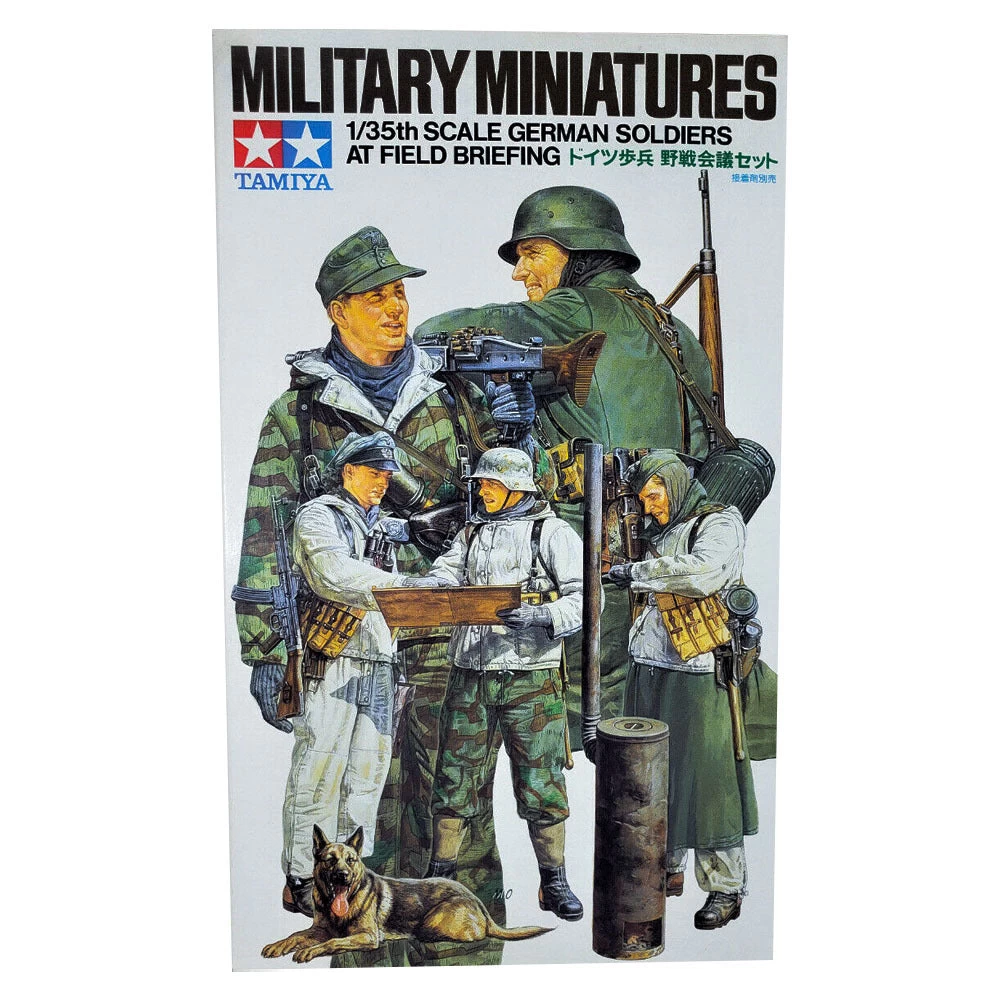 Tamiya 1/35 Ger. Sold. Fiel D Briefing