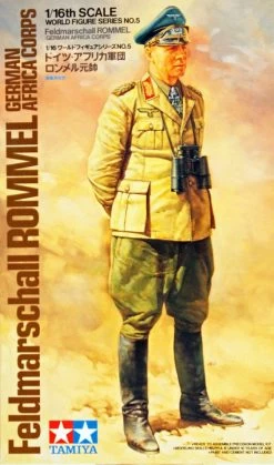 Tamiya 1/16 Feldmarschall Rommel German Africa Corps