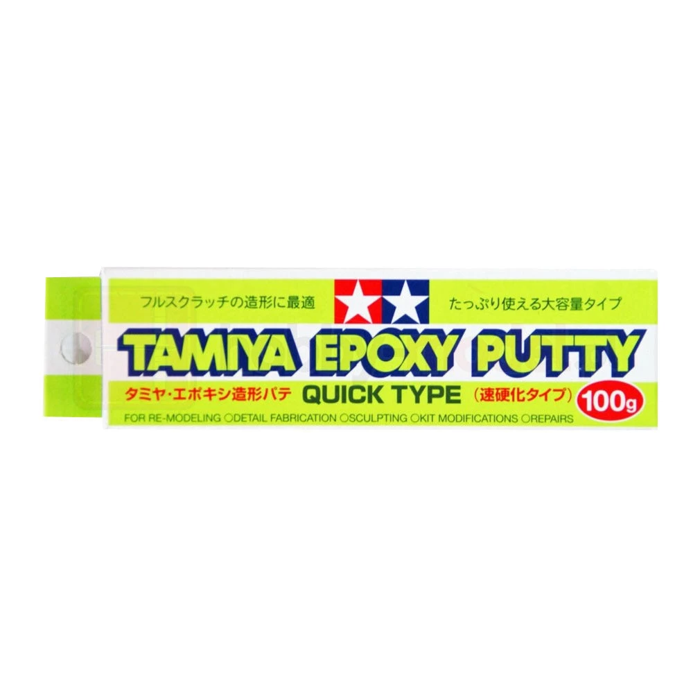 Tamiya Epoxy Putty Quick Type 100g - Image 3