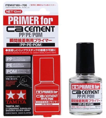Tamiya CA Cement Primer For PP PE POM - Image 3