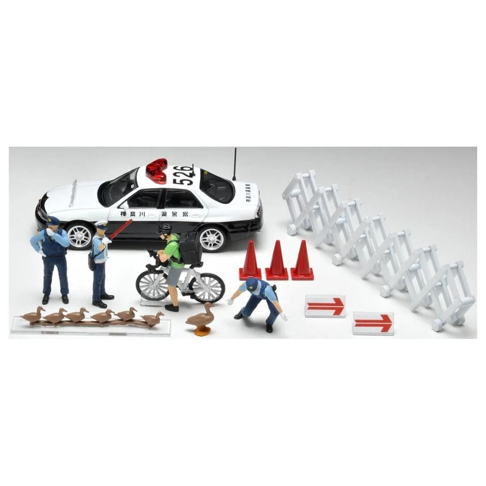 1/64 Diocolle 64 #Carsnap Police Set With Accessories - Image 4